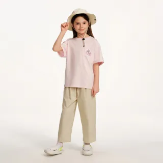 【NEW BALANCE】NB 童裝短袖T恤_7EF2V02WLPK_男童/女童_粉色