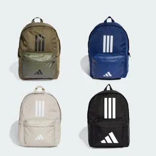 【adidas 愛迪達】3-STRIPES 後背包 雙肩背包 書包 戶外 運動 休閒(多款任選)