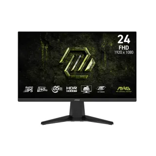 【MSI 微星】MAG 245F X24 24型 FHD 240Hz 電競螢幕(HDR)