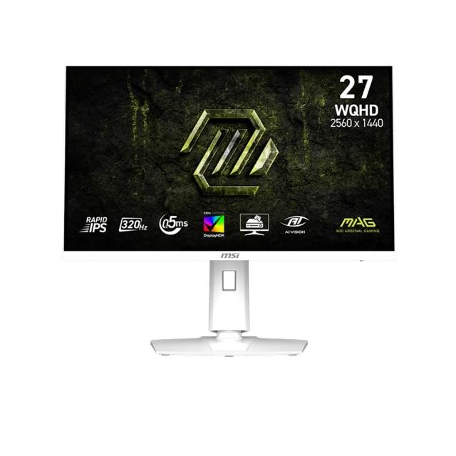 【MSI 微星】MAG 274QRFW X32 27型 IPS WQHD 320Hz 2K 電競螢幕(HDR400/Adaptive-Sync)