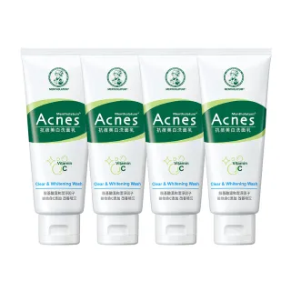 【曼秀雷敦】Acnes抗痘美白洗面乳(100g / 4入)