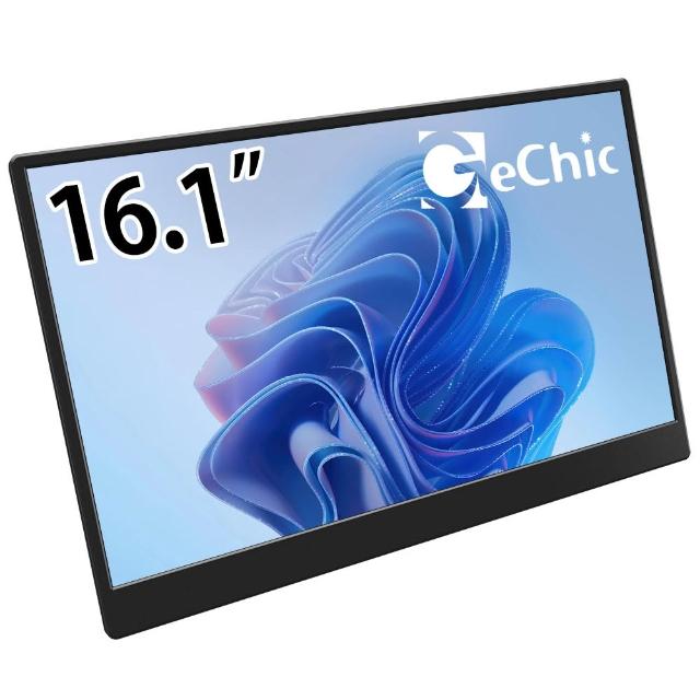 【GeChic 給奇創造】M161H 16.1型 廣視角 可攜式螢幕(MacBook外接螢幕/Windows雙螢幕/上下排列雙螢幕)