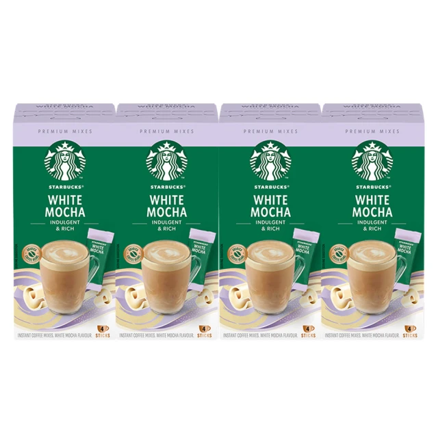 即期品【STARBUCKS 星巴克】特選系列-即溶咖啡8盒組