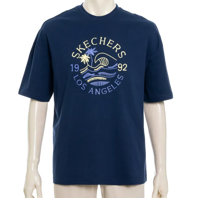 【SKECHERS】男短袖衣(SL325M492-02MZ)