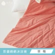 【青鳥家居】奶蓋綿綿冰涼被+涼感伸縮床包枕套組(涼夏床包涼被組/涼感組)