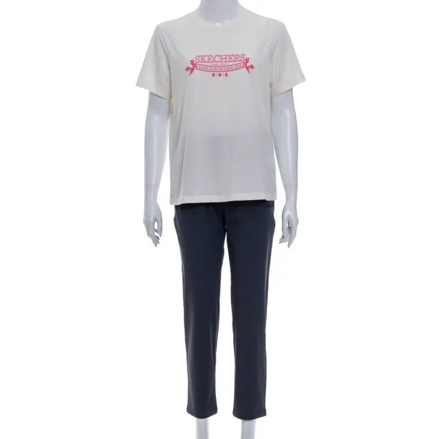 【SKECHERS】女短袖衣(SL325W496-00QF)