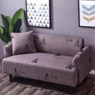 【嵐楓居家】限時特價 玩簡單彈性柔軟好用 3人坐沙發套(沙發套/便利沙發套/坐墊/沙發罩)