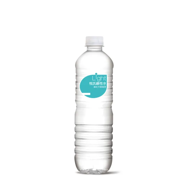 【悅氏】light鹼性水600mlx2箱(共48入) 
