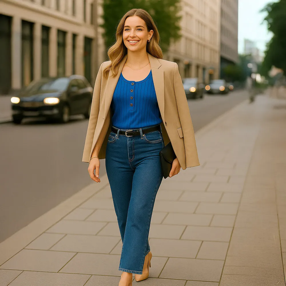 【ICHE 衣哲】Cop.Copine 法國原裝進口黑色層次拼接上衣