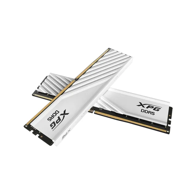 【ADATA 威剛】LANCER Blade DDR5 5600 16GBx2 電競桌上型記憶體 白 (AX5U5600C4616G-DTLABWH)