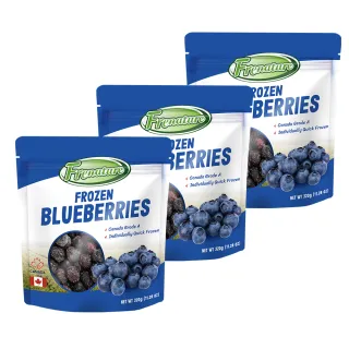 【Frenature富紐翠】加拿大A級冷凍藍莓 350gx3包組(冷凍宅配)