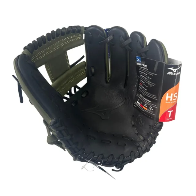 【MIZUNO 美津濃】MVP系列復古標棒球手套內野工字檔11.5吋墨綠(313229R)