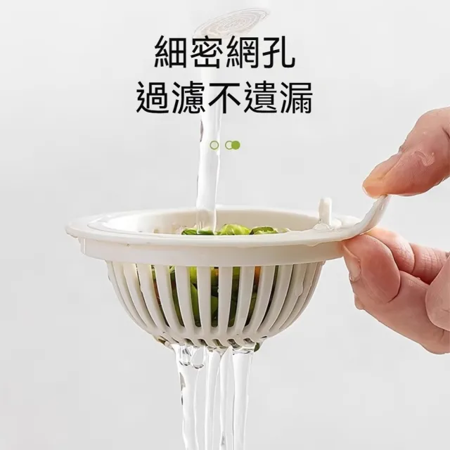 【茉家】一鍵清潔PP材質水槽過濾網(1入)
