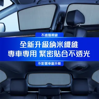 磁吸式遮陽簾 Lexus系列 專車訂製 隔熱防曬 三角窗2入(經SGS檢測 產品不含甲醛)