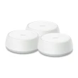 【TP-Link】Wi-Fi 7 BE5000 雙頻 2.5G 真Mesh 無線路由器 分享器(支援AI筆電/透天厝/Deco BE25 三入組)