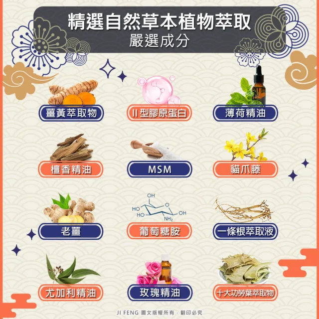 【王金牌】金門一條根葡萄糖胺EX強效精油貼布 10入(量販包/共100片)