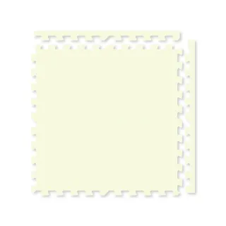 【新生活家】2cm厚防護巧拼地墊-大片62cm莫蘭迪卡其(12片)