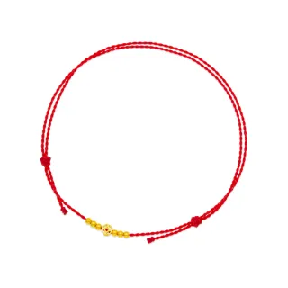 【金瑞利】雙12 黃金腳繩 0.08錢 ±1厘(錢緣金步)