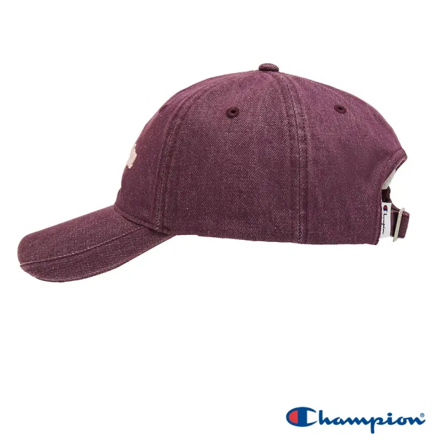 【Champion】官方直營 中性-RETRO CAMPUS 刺繡棒球帽-深紅色/粉紅色(U5CACCU01R5)