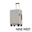 【NINE WEST 官方直營】買一送一。買就送20吋登機箱│經典直條 前開式 28吋 24吋 行李箱(多款)