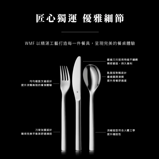 【WMF】Atria 不鏽鋼餐具30件組 刀叉匙禮盒組 送禮推薦 結婚禮物 入厝禮 喬遷禮物