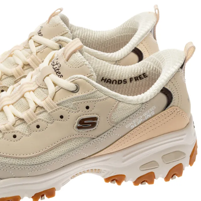 【SKECHERS】舒華 代言款 女鞋 休閒系列 休閒鞋 瞬穿舒適科技 D LITES(150537NTTP)