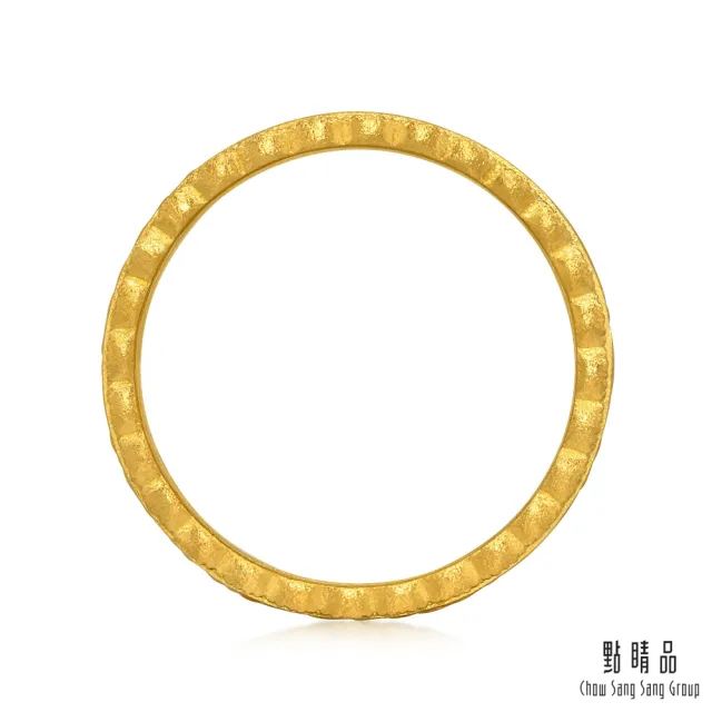 【點睛品】花絲編織 黃金戒指_計價黃金(港圍9號)