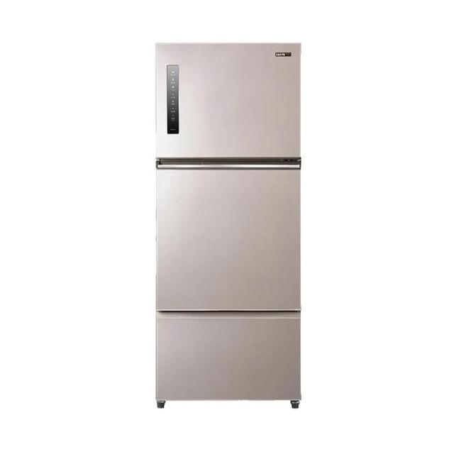 【SAMPO 聲寶】605L 星美滿極光鈦三門變頻冰箱(SR-F61DV-Y7)