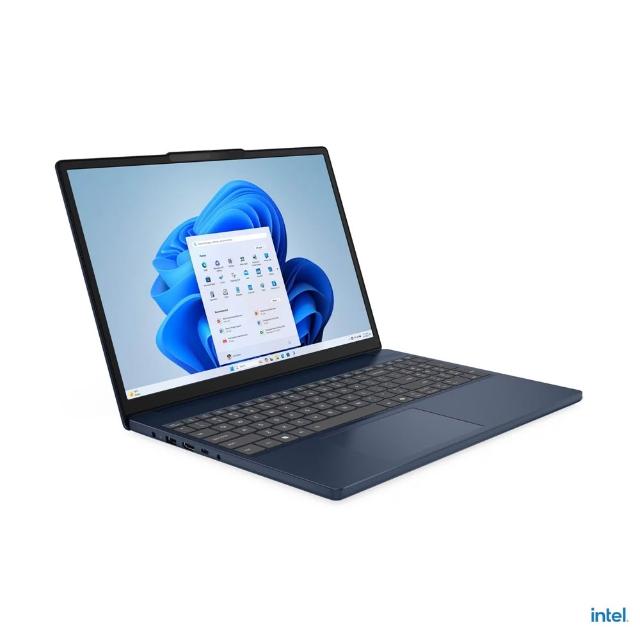 【Lenovo】無線滑鼠組★15.3吋i7輕薄筆電(IdeaPad Slim 3/83K100BKTW/i7-13620H/8G/512G/W11/藍)