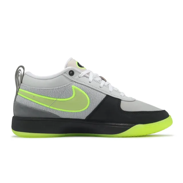 【NIKE 耐吉】籃球鞋 Book 1 95 EP 男鞋 Neon 灰黑 螢光綠 Booker 氣墊(IO9704-001)