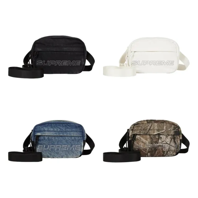 【SUPREME】雙11 Supreme 25Fw Mini Shoulder Bag 黑 / 白 / 牛仔藍 / 落葉 小肩包 牛仔布