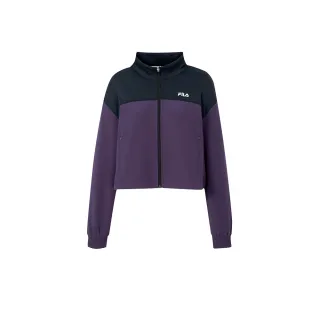 【FILA】女平織外套-紫色(5JKZ-5110-PL)