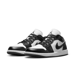 【NIKE 耐吉】休閒鞋 女鞋 男鞋 運動鞋 AJ1 WMNS AIR JORDAN 1 LOW 黑白 DC0774-101