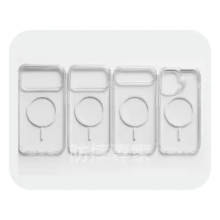 【防摔專家】iPhone 17 全系列 磁吸式透明防摔強化保護殼(iPhone 17 Pro Max)