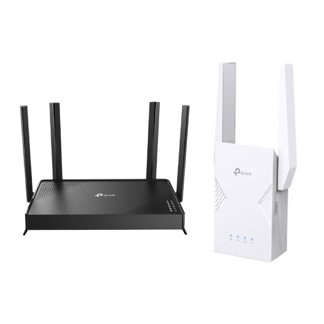 【TP-Link】高CP延伸器組★WiFi 7 雙頻 路由器/分享器+Wi-Fi 7 雙頻延伸器(Archer BE220+RE225BE)
