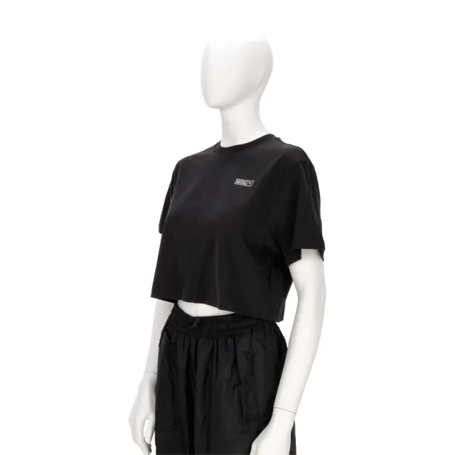 【PUMA】流行系列 Rose聯名 女款 黑色 歐規 短版 休閒 T恤 短袖 63380601