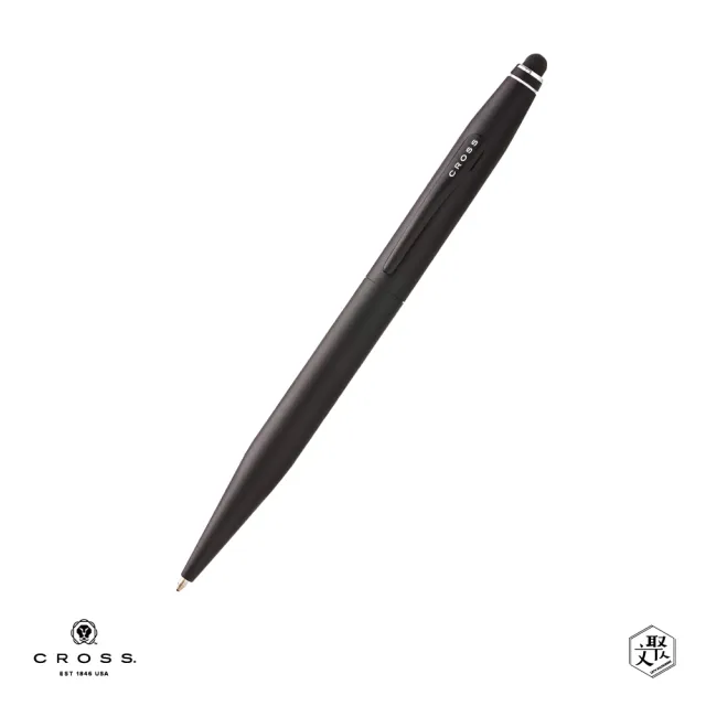 【CROSS】TECH 2系列 鍛黑觸控原子筆 免費刻字(原廠正貨)