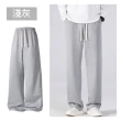【NEW FORCE】歐美男士寬鬆休閒直筒長褲-3色可選(運動長褲/休閒長褲/男裝/秋冬長褲/抽繩長褲)