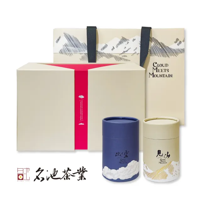 【名池茶業】出雲見山 阿里山 杉林溪 烏龍茶葉禮盒 150gx2罐(共0.5斤)