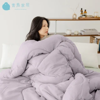 【青鳥家居】買1送1 台灣製石墨烯遠紅外線可水洗被(182X212公分/棉被/四季被)