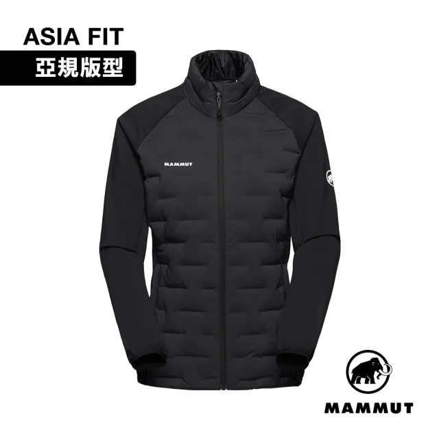 【Mammut 長毛象】Sender IN Hybrid Jacket AF W 保暖化纖立領外套 黑色 女款 #1013-04540