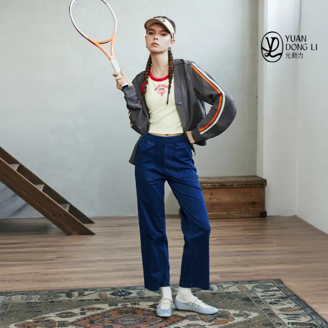 【YUANDONGLI 元動力】3D無縫美式復古短版運動背心(兩色;S-L;4253413803)