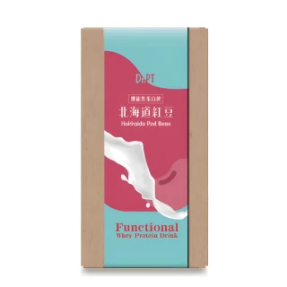 即期品【果利生技】機能性蛋白飲 - 北海道紅豆風味(7入/盒)
