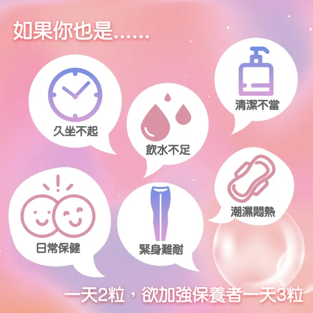 【Guolibio 果利生技】淨亮妍 蔓越莓精萃膠囊(60顆/盒、聖潔莓、益生菌、紅豆種皮、洛神花)