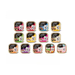 【Cesar 西莎】經典風味餐盒 100g*6入 寵物/狗罐頭/狗食