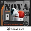 【PONGBOT】龐伯特 攜帶型NOVA人工智能AI桌球發球機/乒乓球機器人/含行動電源(自動發球器 無線遙控)