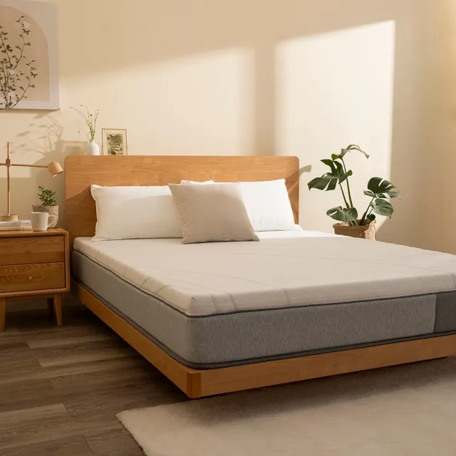 【hoi! 好好生活】Sleep ONE 舒眠獨立筒床墊歐規雙人加大6尺180*200*22cm(獨立筒不干擾枕邊人)