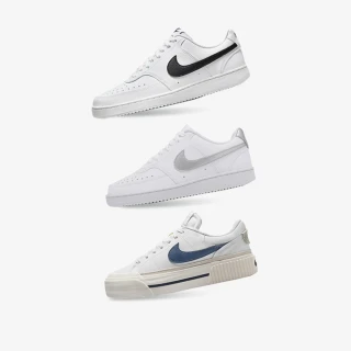 【NIKE 耐吉】運動鞋 休閒鞋 COURT VISION LEGACY 女鞋 男鞋 小白鞋 黑白 奶茶 熊貓 多款(DH3158-108&)