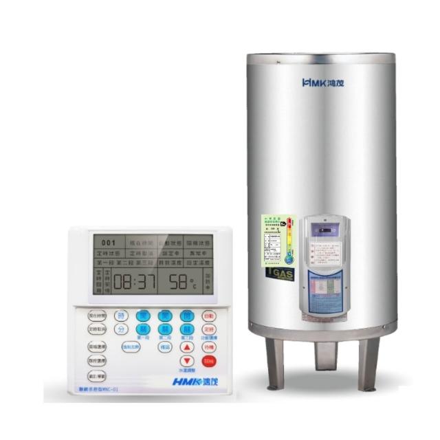 【HMK 鴻茂】20加侖定時調溫型聯網落地式儲熱式電熱水器(EH-2002UN-B基本安裝)