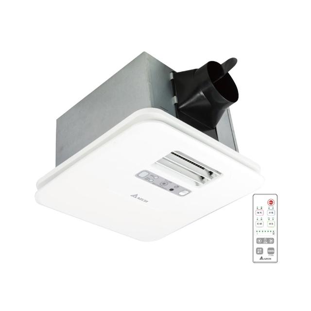 【台達電子】豪華300遙控 韻律風門110V 多功能循環涼暖風扇 適用3-6坪數 型號:VHB30ACMRT-A(浴廁暖房)